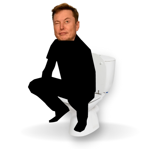 Elon pooping